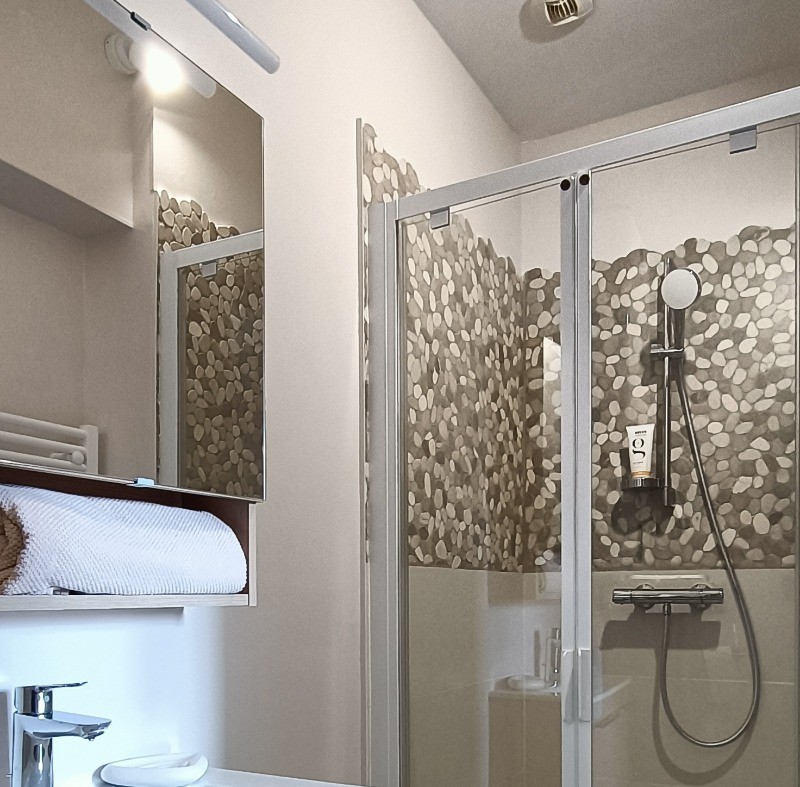 Salle de bain douche + WC