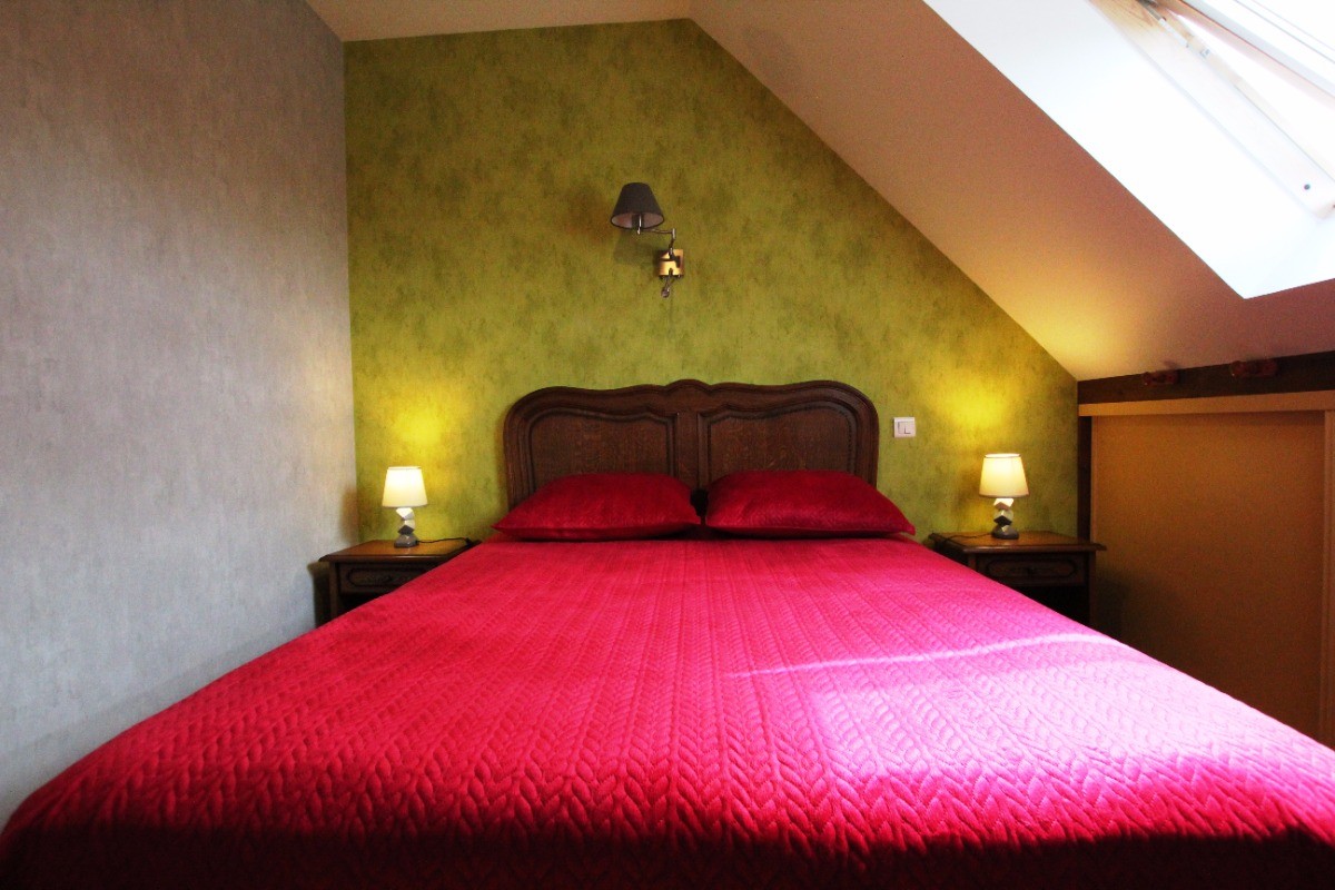 chambre du gîte la goutte