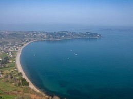 La plage située à 600m à du gîte