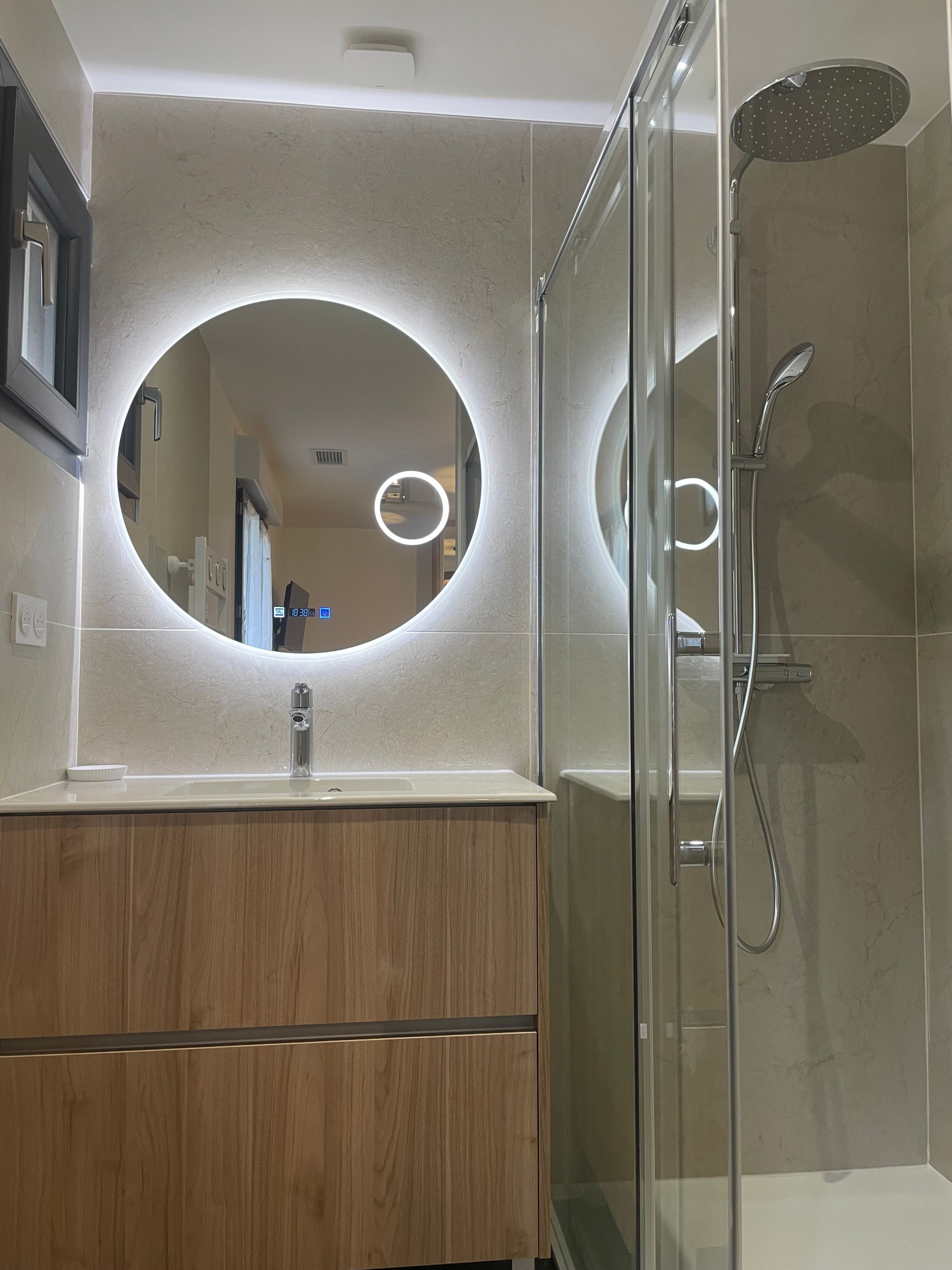Gîte d'Hybère - Salle de bain Chambre Dune