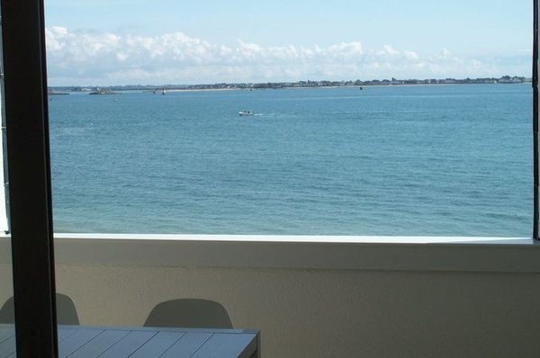 vue de la terrasse/logia