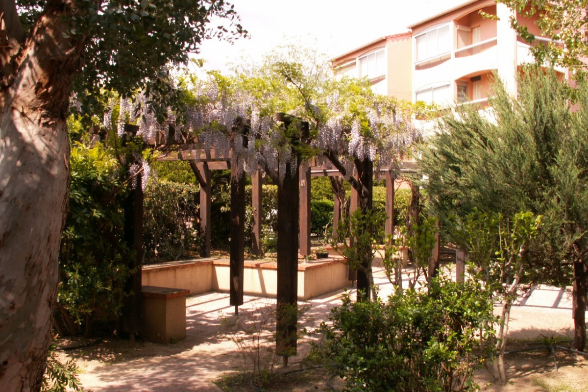L'appartement vu de la pergola