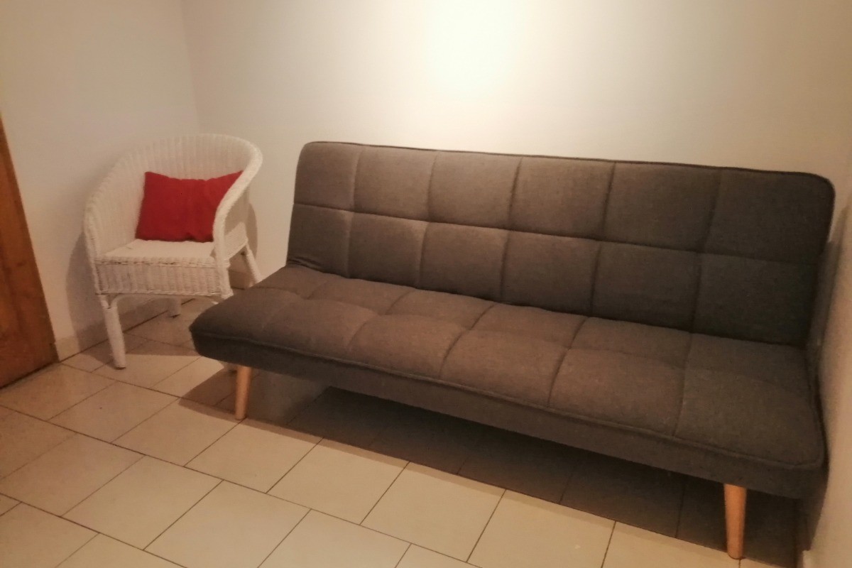 banquette du salon   1 couchage