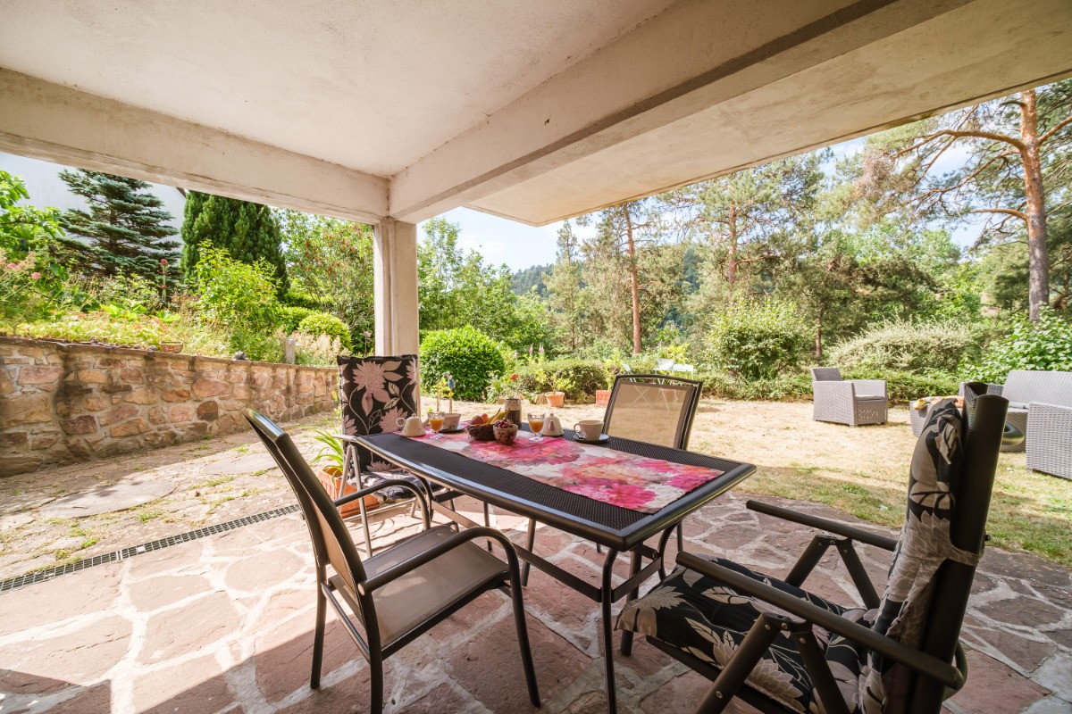 La terrasse couverte