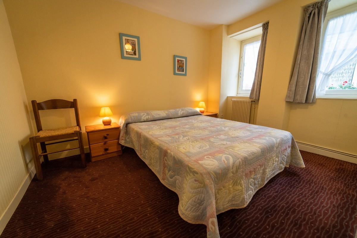 Location "Île verte" dans la maison de Marilou en plein coeur de ville (Côtes d'Armor, Bretagne) - chambre
