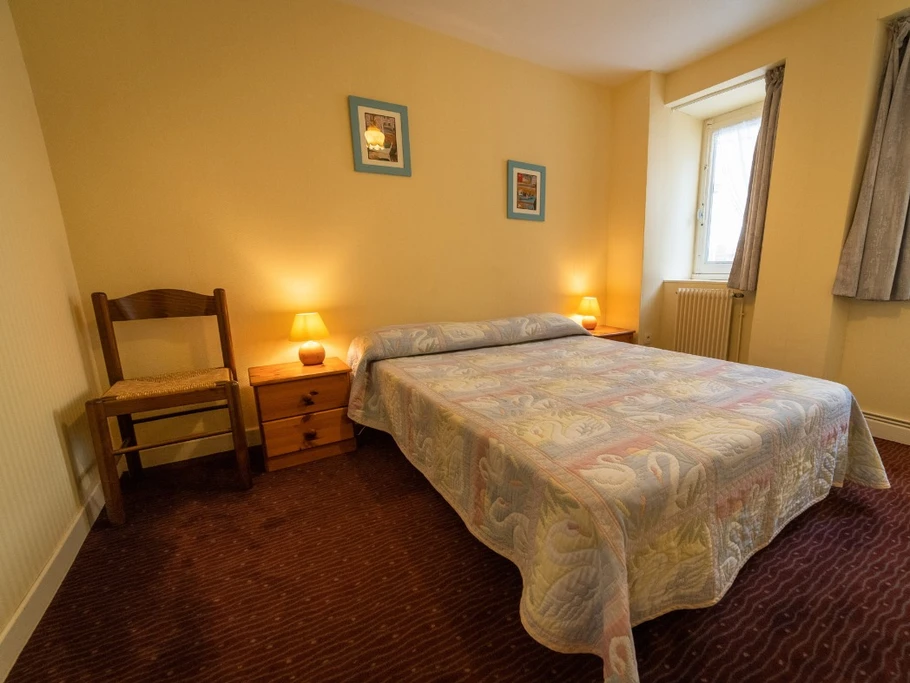 Location "Île verte" dans la maison de Marilou en plein coeur de ville (Côtes d'Armor, Bretagne) - chambre