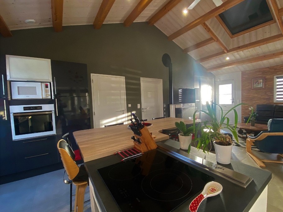 Cuisine ouverte sur le séjour