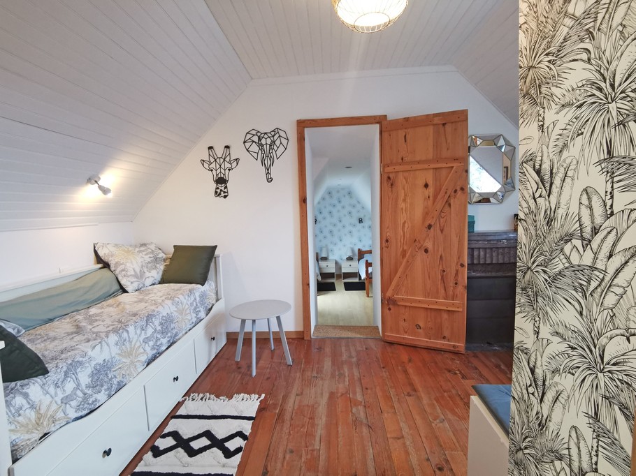 Accès à la 3ème chambre depuis la mezzanine