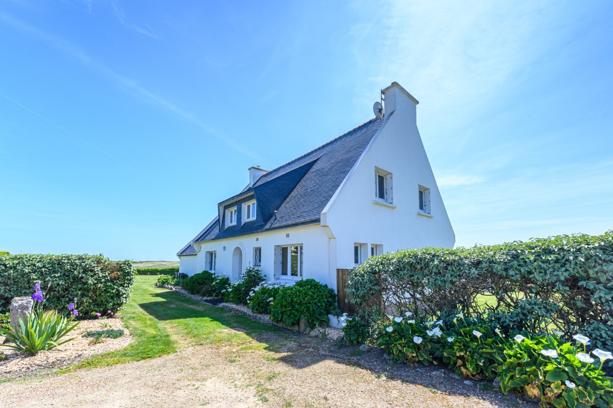 vue de l'arrière de la maison