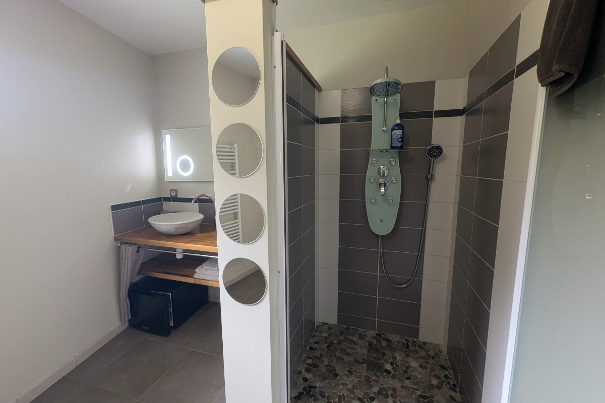 Salle d'eau de la Chambre Horizon