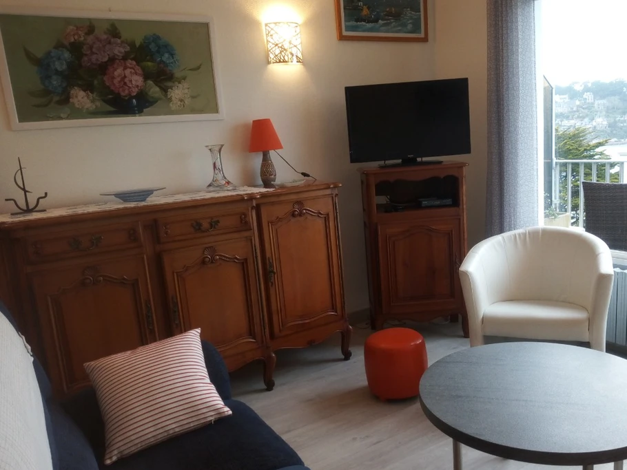 La salle vue sur la mer