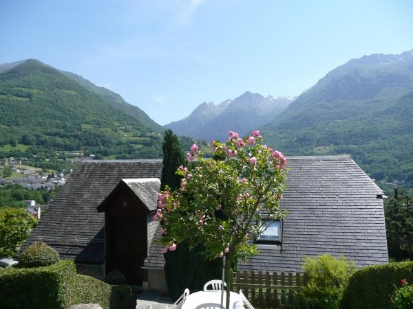 Arrière de la maison et son coin jardin