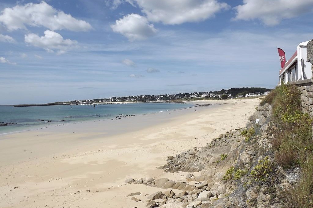 Plage de sable fin de Trescadeuc