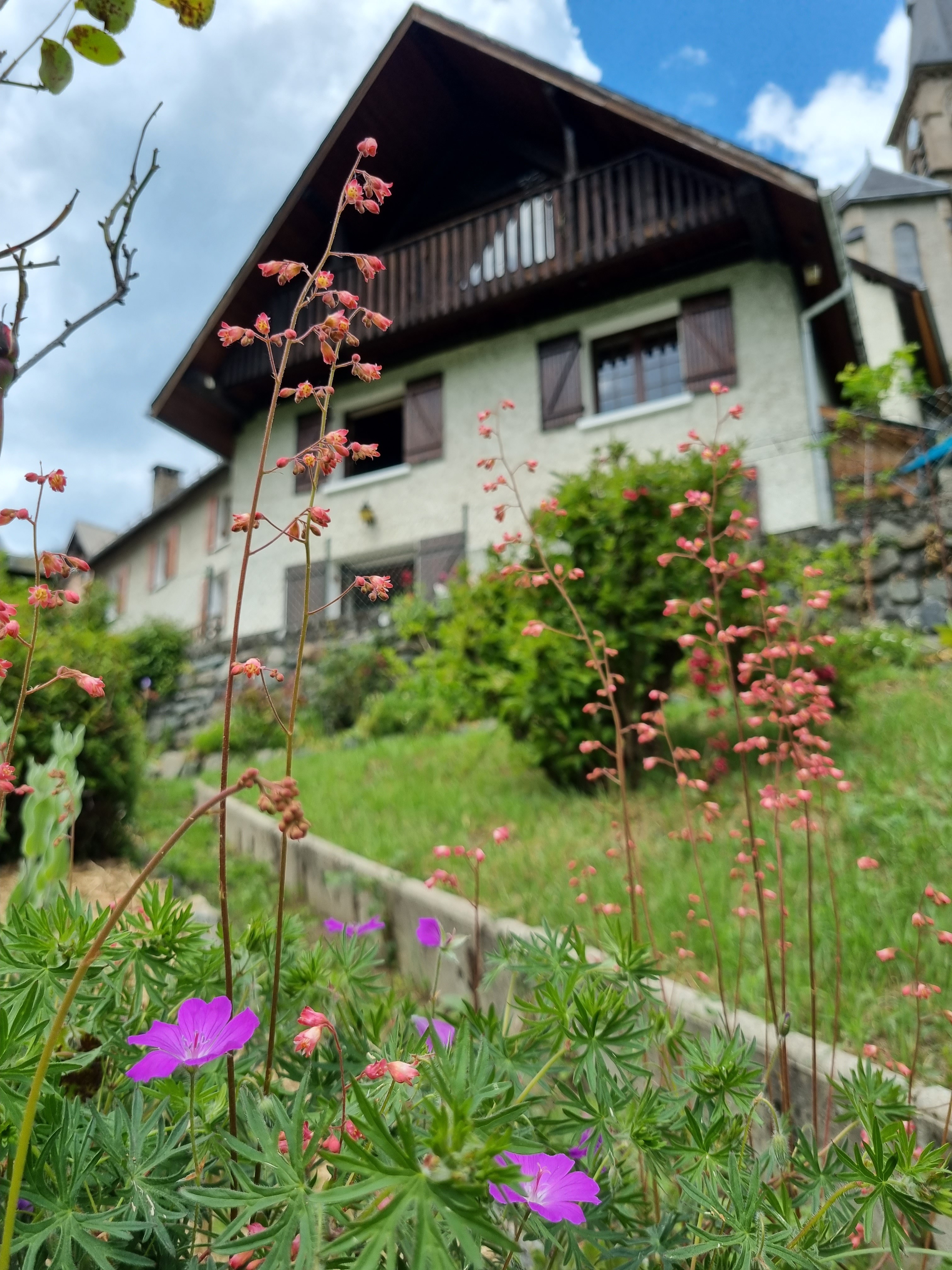 vue d'ensemble chalet