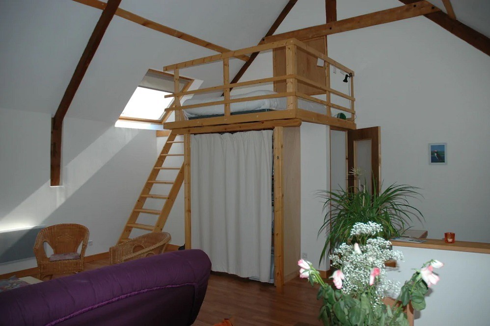 Location, Studio Loft, 2 personnes, Ploubalay, Beaussais sur Mer, Mme Blondeau