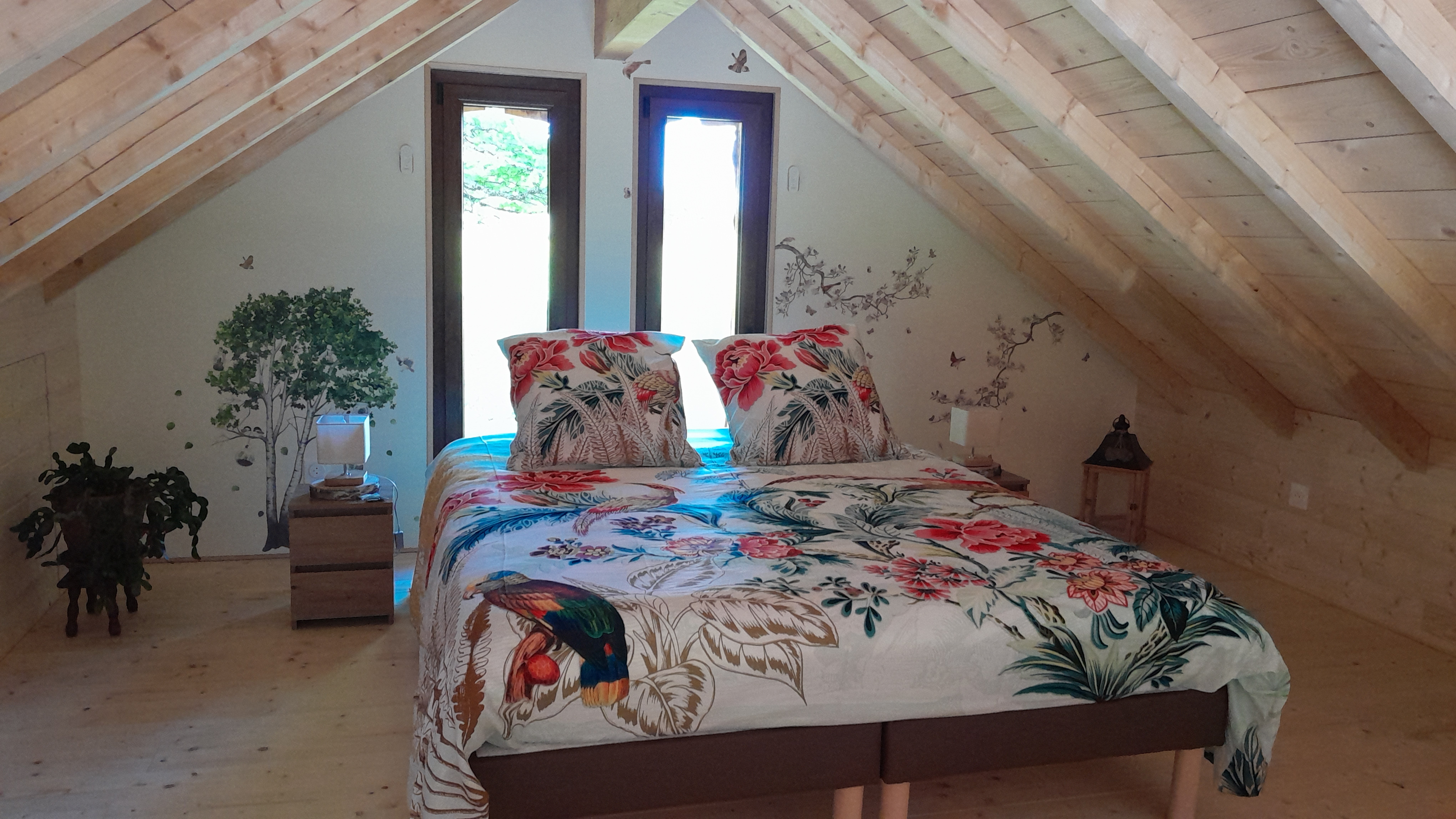 Configuration mezzanine lit 160 - Le P'tit Nid sous le Chêne