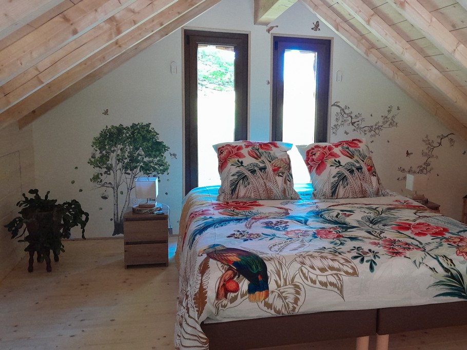 Configuration mezzanine lit 160 - Le P'tit Nid sous le Chêne