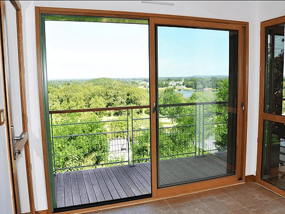 La vue depuis le salon