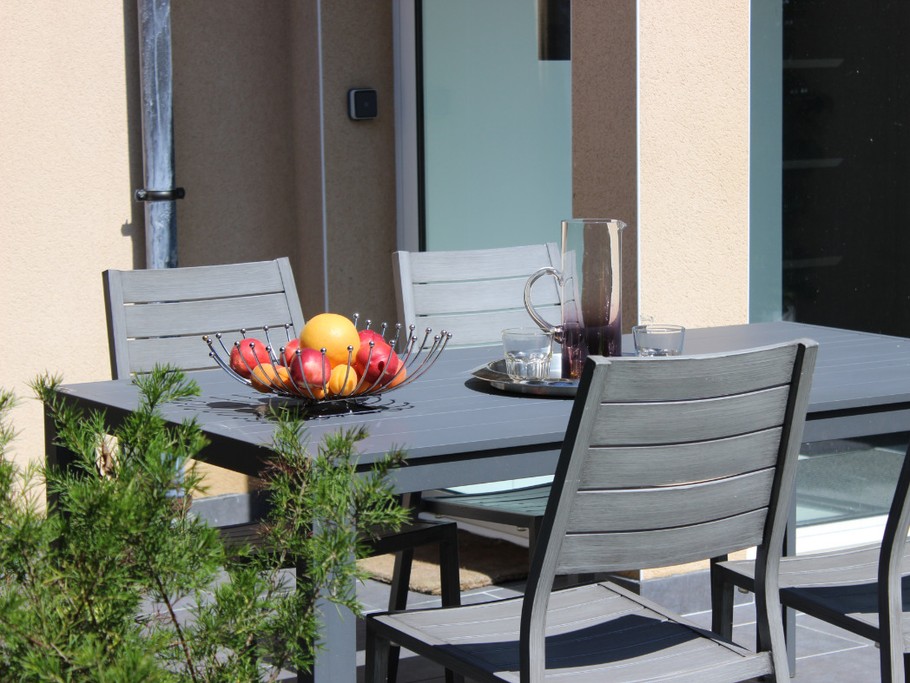 La table de jardin pour 4 convives