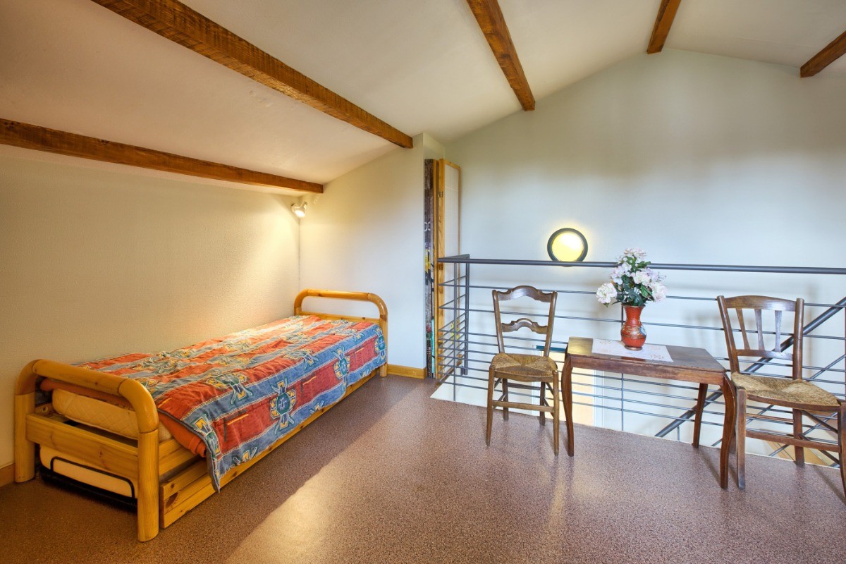 Suy Broye - la chambre, les lits gigognes