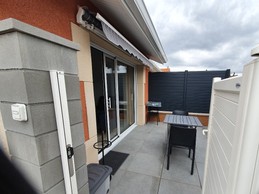 Studio Lameira, Montrond-les-bains, Loire (42) - Terrasse