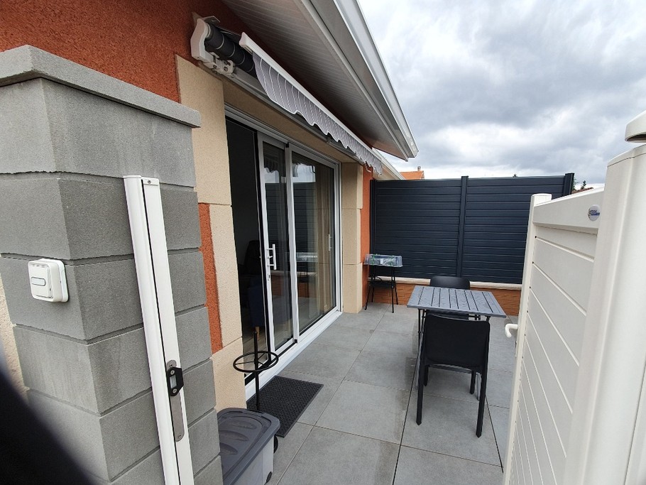 Studio Lameira, Montrond-les-bains, Loire (42) - Terrasse