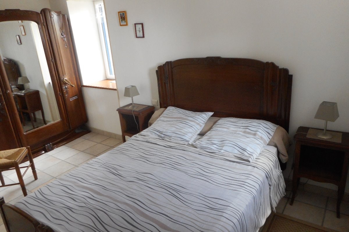 chambre au rez-de-chaussée du gîte "an ty glaz"