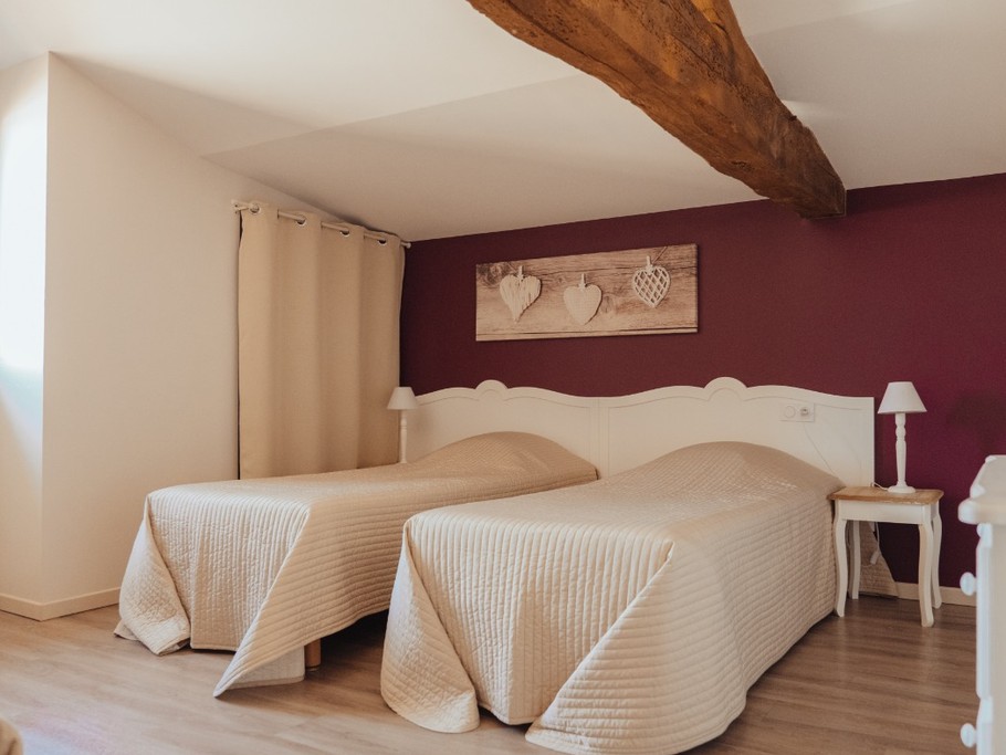 Chambre 4 familiale à l'étage