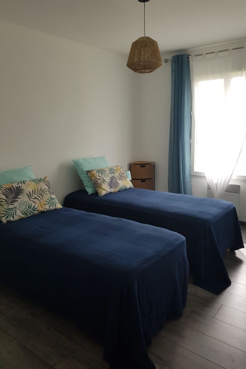 Chambre Emeraude 2 lits de 90