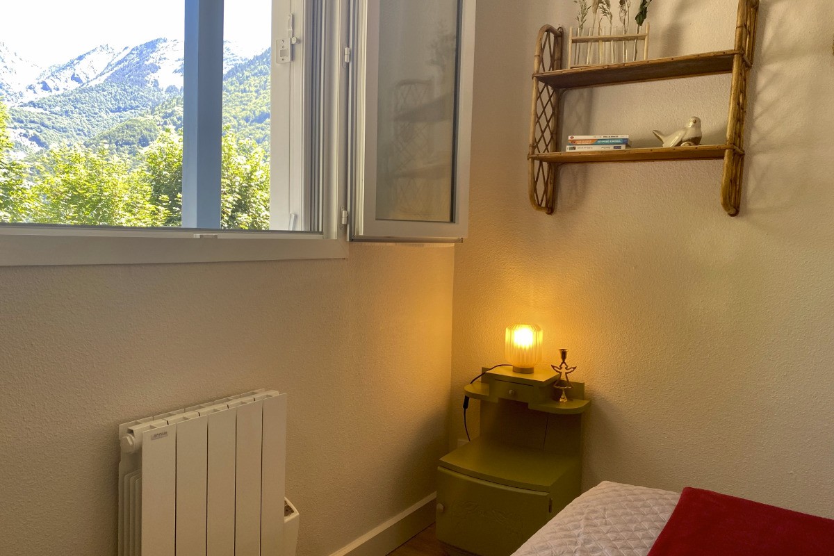 Vue montagnes depuis la chambre Parents