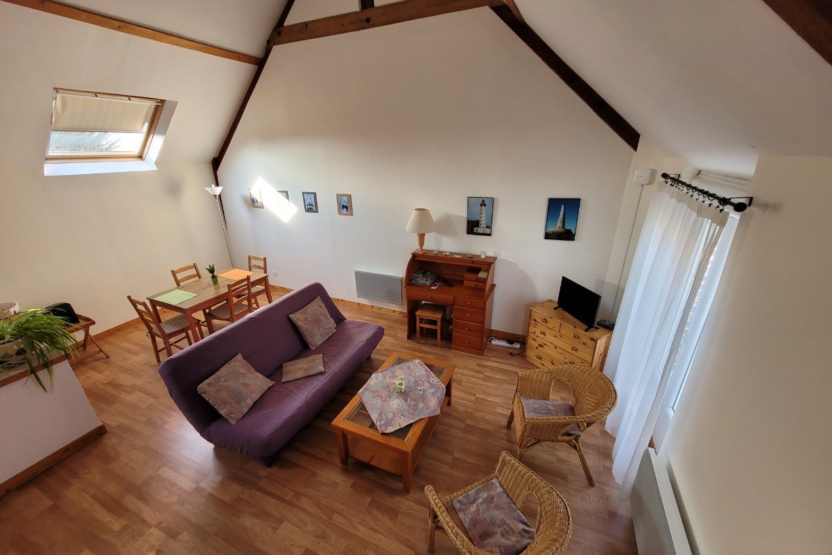 Location, Studio Loft, 2 personnes, Ploubalay, Beaussais sur Mer, Mme Blondeau