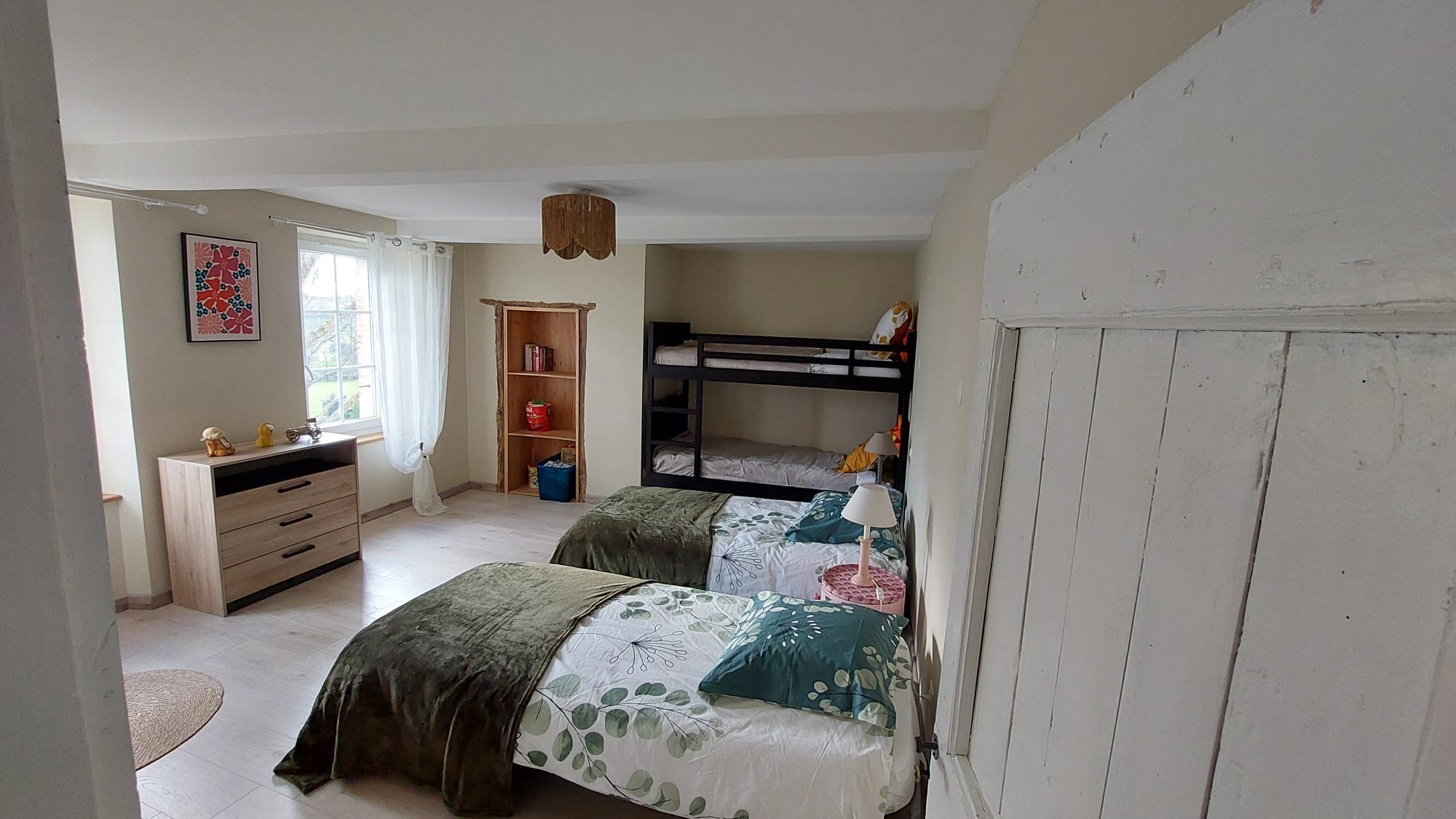 3ème chambre 4 lits 90