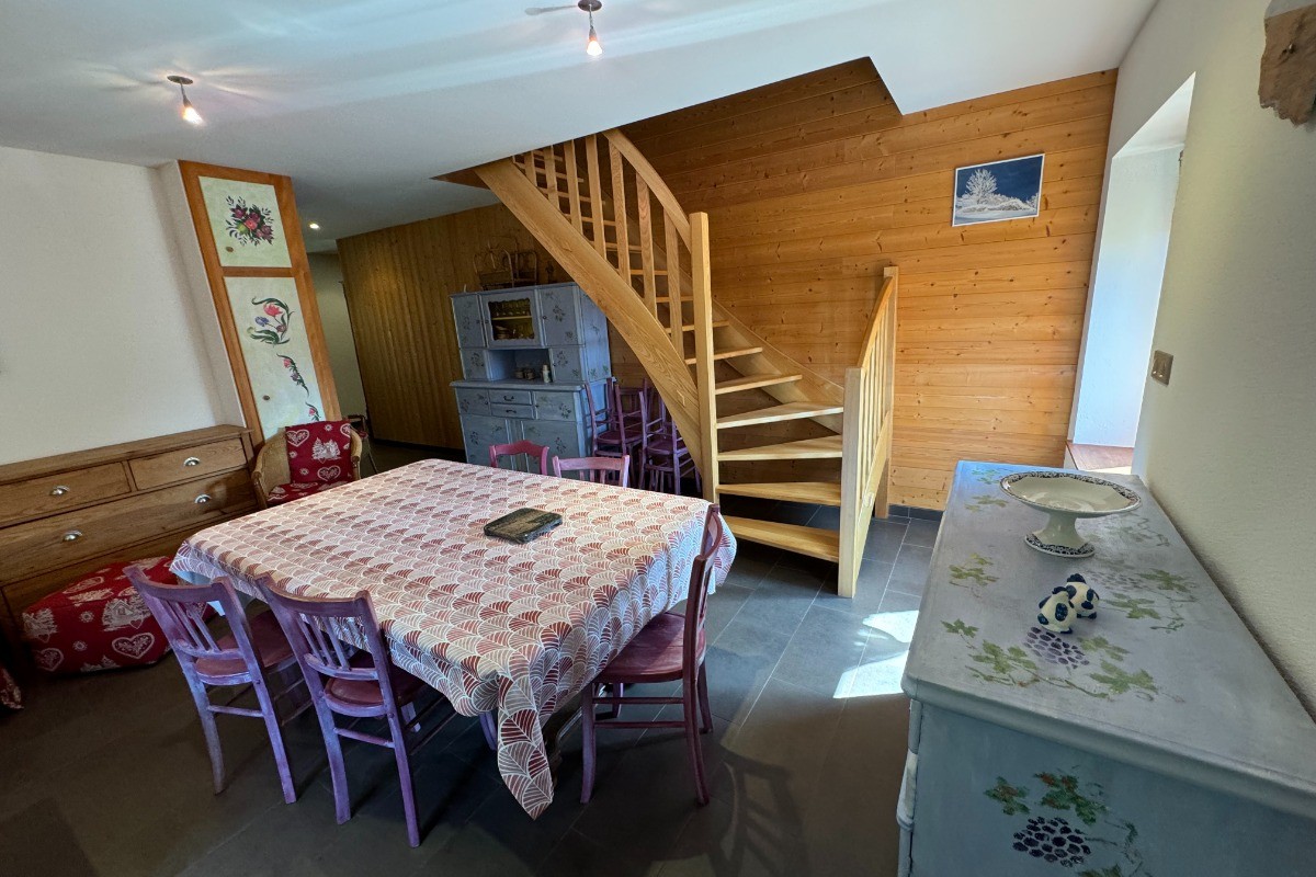 Espace séjour - Gîte Gentiane - Domaine de la Prairie des Prés