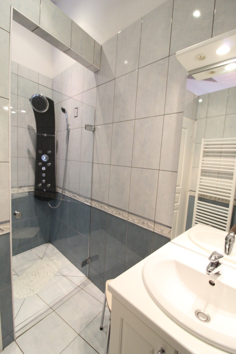 Belle douche à l'italienne à jets - Maison Le Parigney