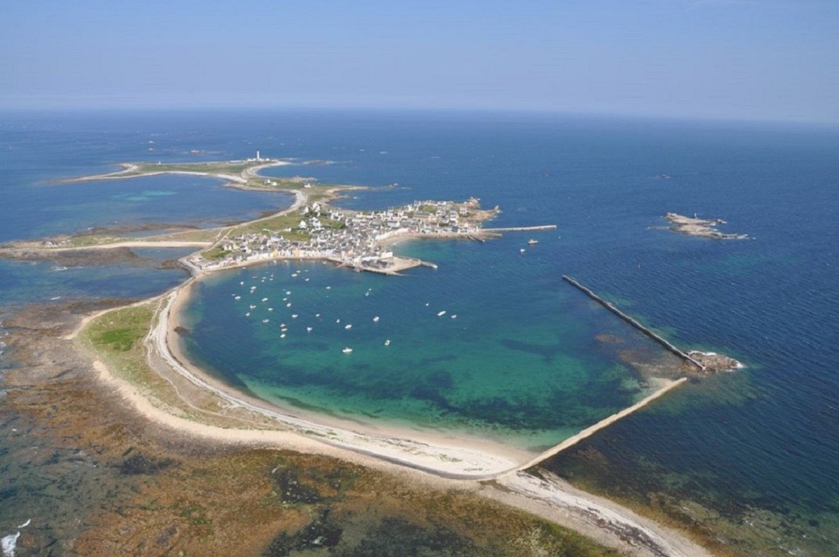 Ile de Sein accessible by boat from Audierne