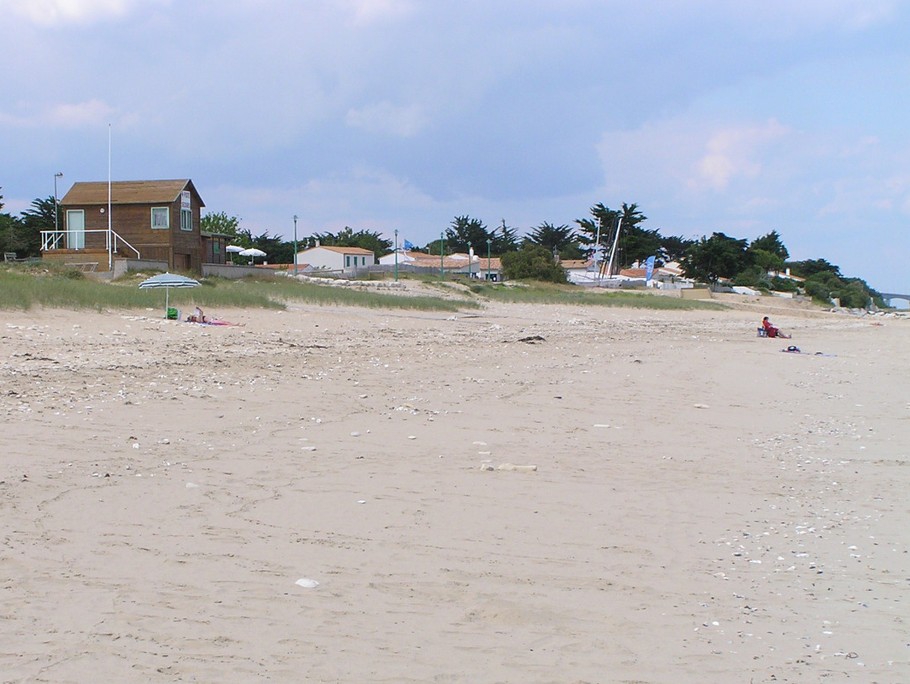 La plage à 100m.