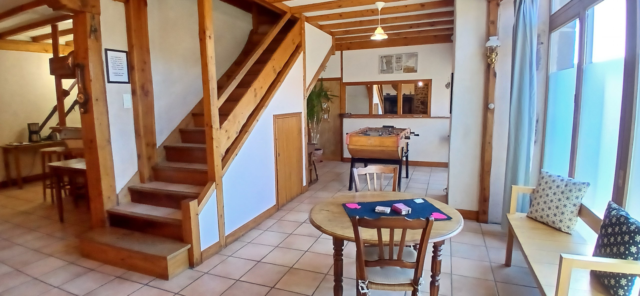 Gîte "Mont Carmel" : The relaxation area