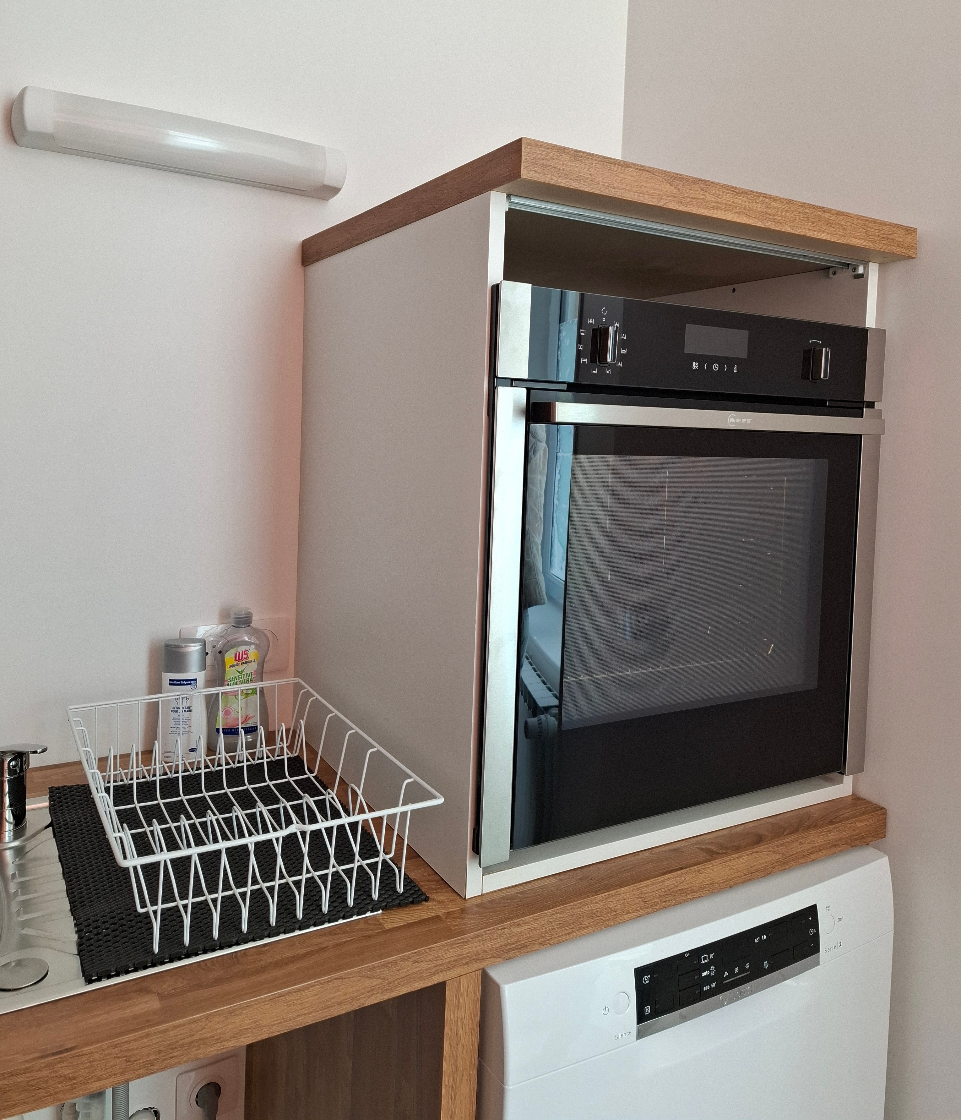 cuisine avec grand four