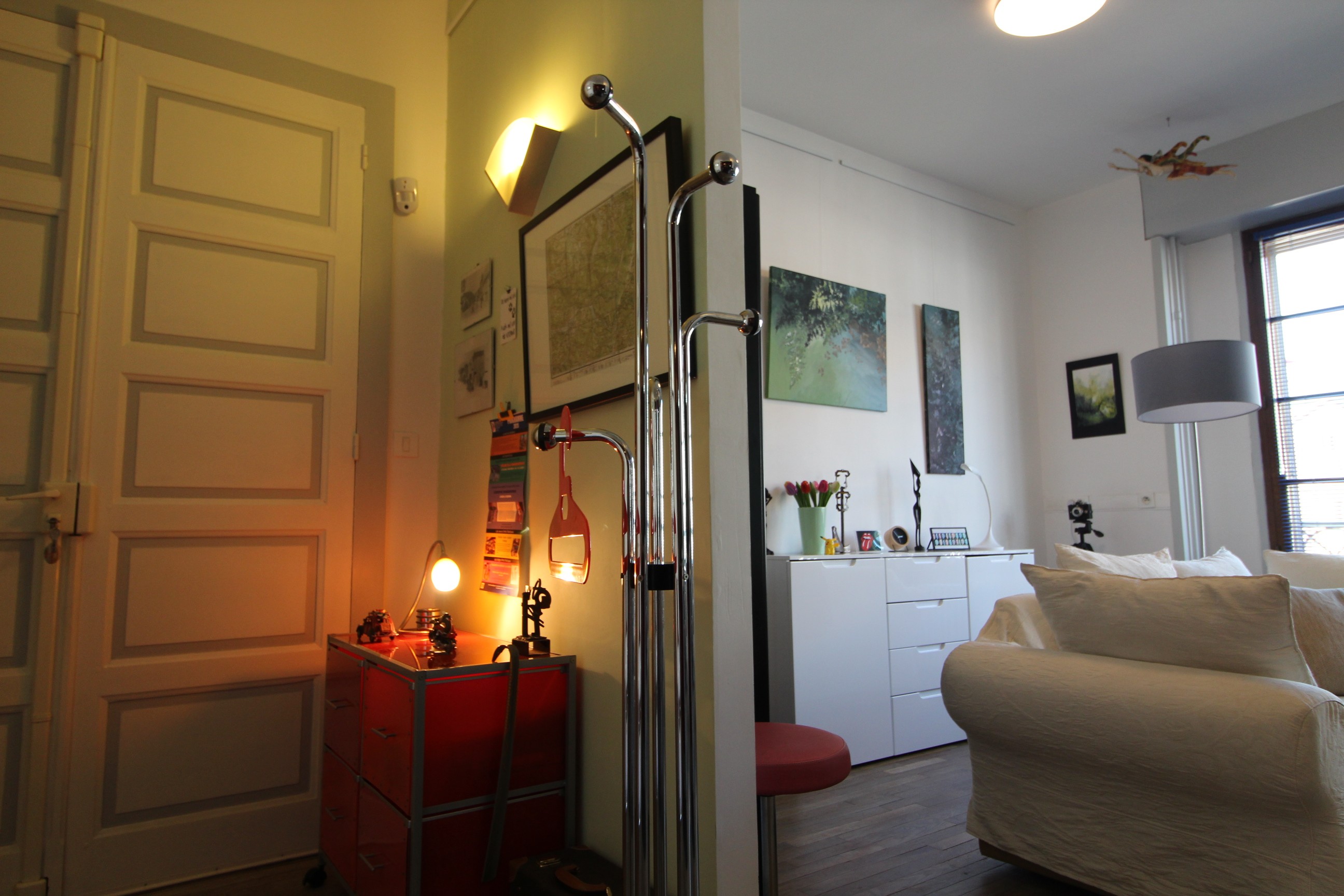 Entrance / living room - Appartement les Tulipes