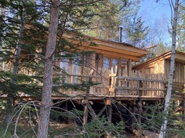 Bergerie du lac et son sauna - Les Cabanes du Lac de Pierre Percée