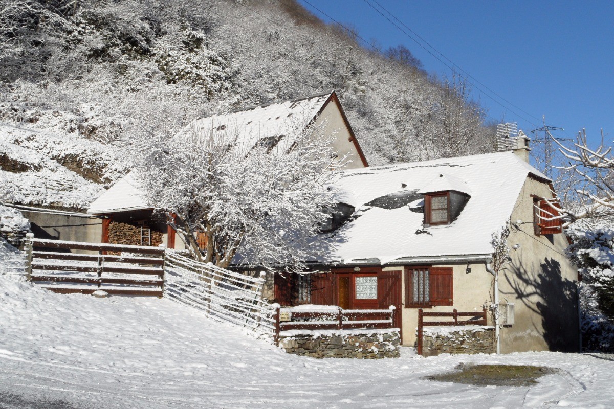 Gîte sous la neige