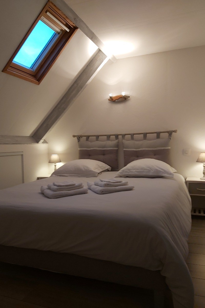 Location Clévacances - VanHeuverswyn, Plouha - Villa façade coté mer - Chambre 4 étage