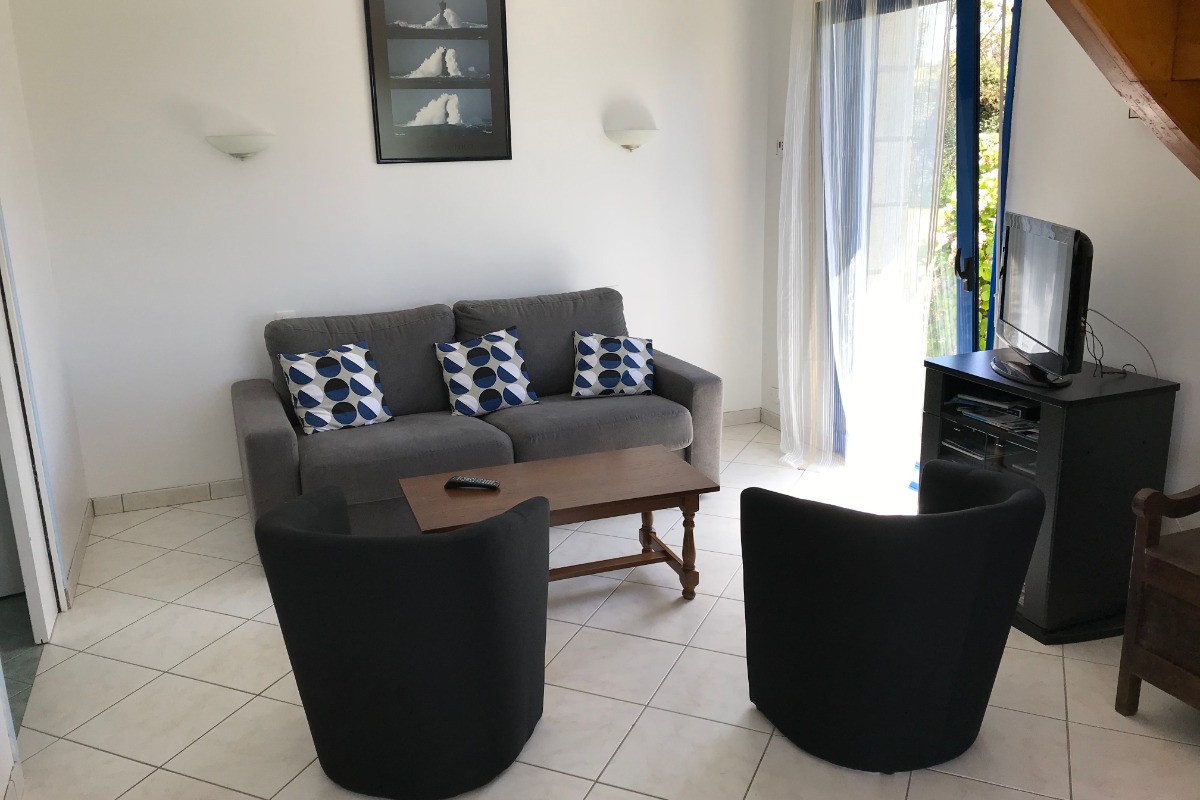 coin salon avec télévision