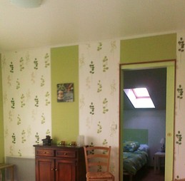 chambre avec  1 lit en 160