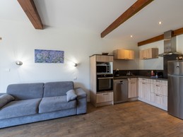 Cuisine aménagée , séjour