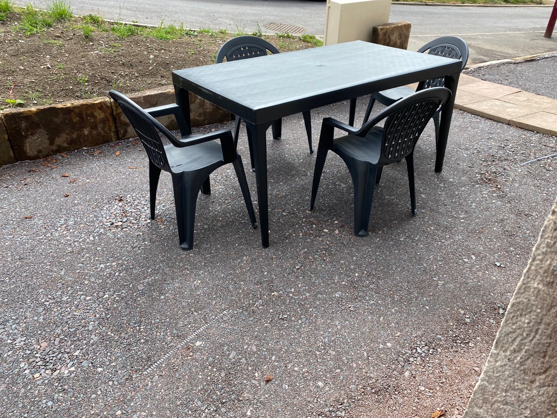 Espace terrasse - Appartement familial Begnécourt, Vosges