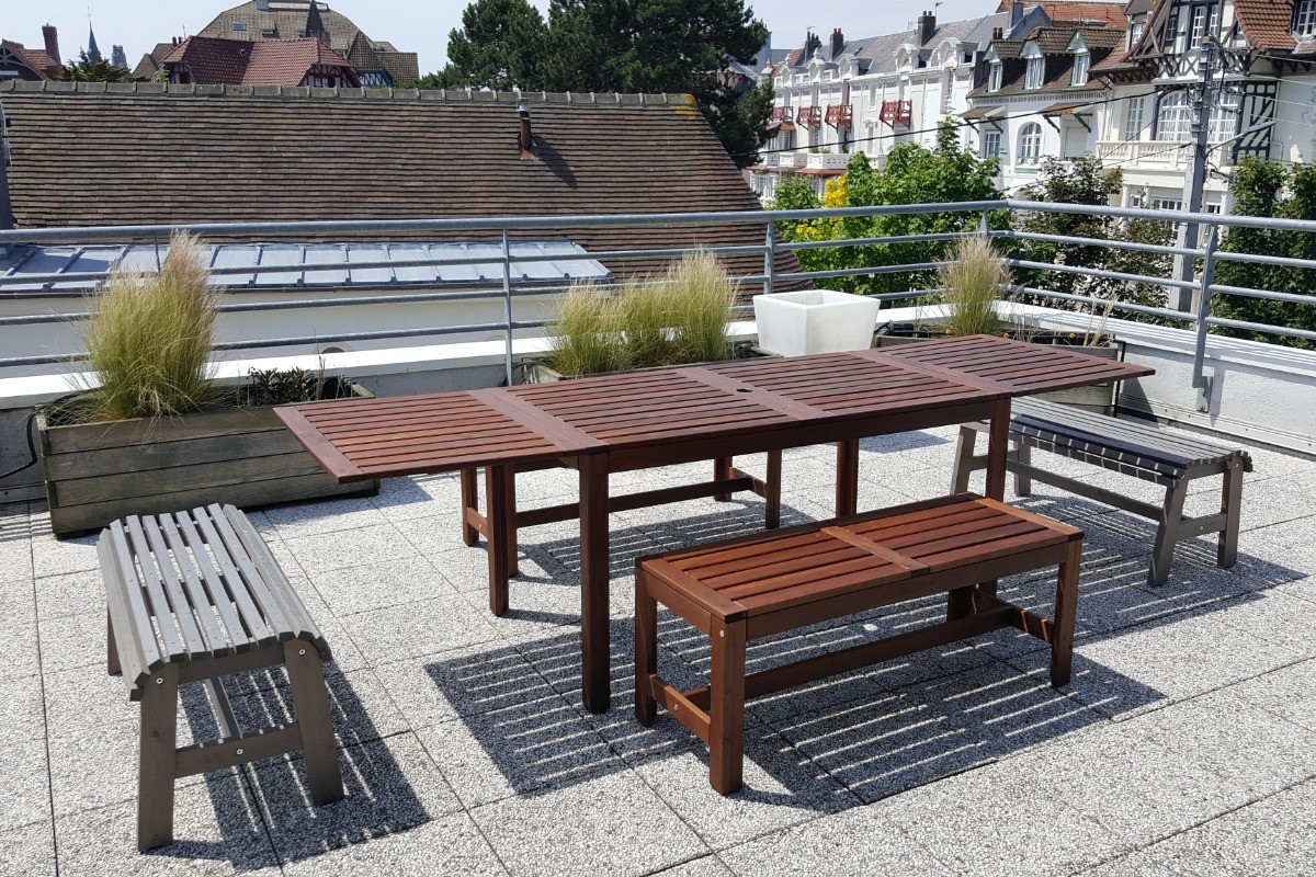 Terrasse plein sud (2ème étage)