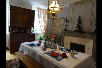 Le salon du petit-déjeuner  - Dourgne - Tarn -