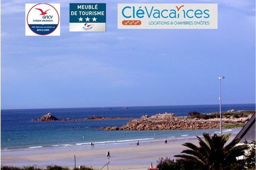 Appartement pour 2 à 4p avec vue mer