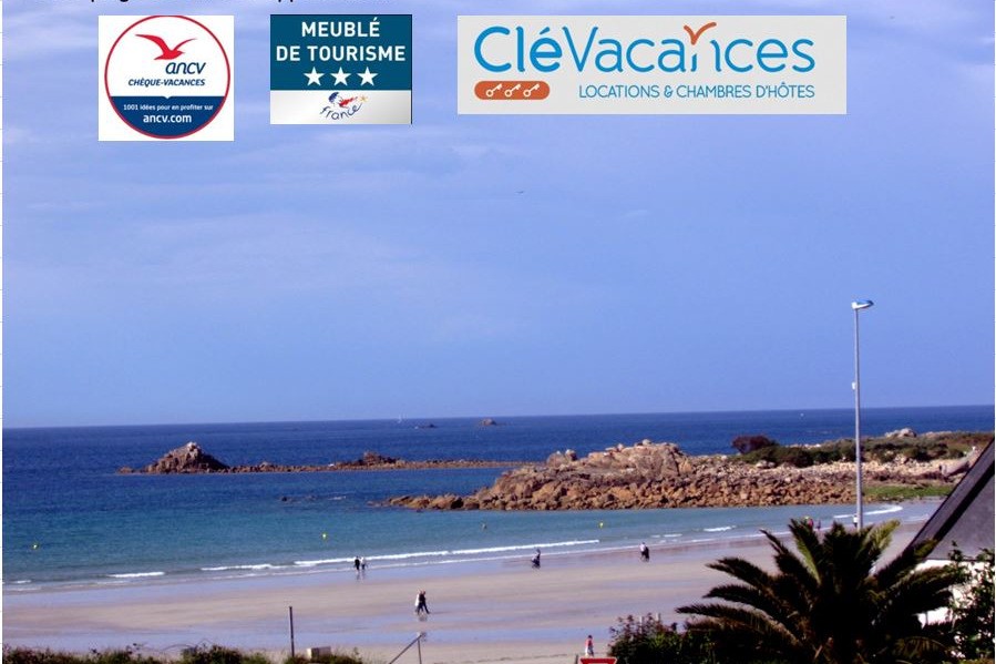 Appartement pour 2 à 4p avec vue mer